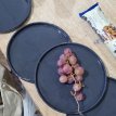 Plato 23cm - Gris Oscuro